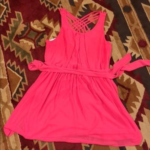 A. Byer XL Salmon pink dress